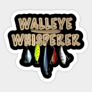 Walleye Whisperer Sticker